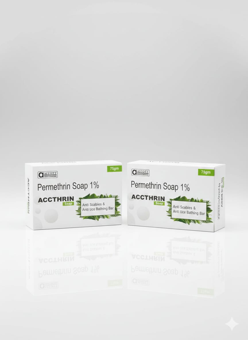 Accthrin Permethrin Soap 1%